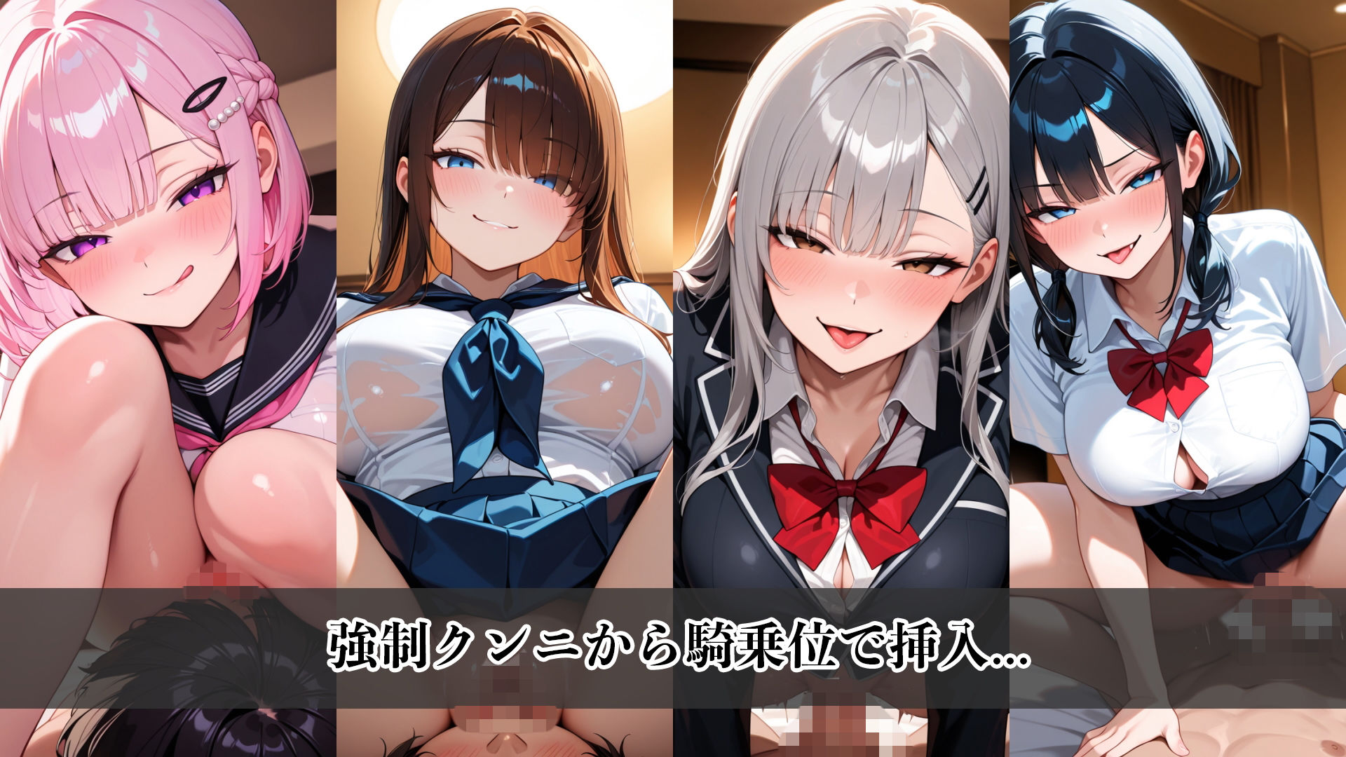 年下制服女子の秘密支配〜夜のホテルで惨めに搾り尽くされる快楽地獄〜 サンプル3ページ目