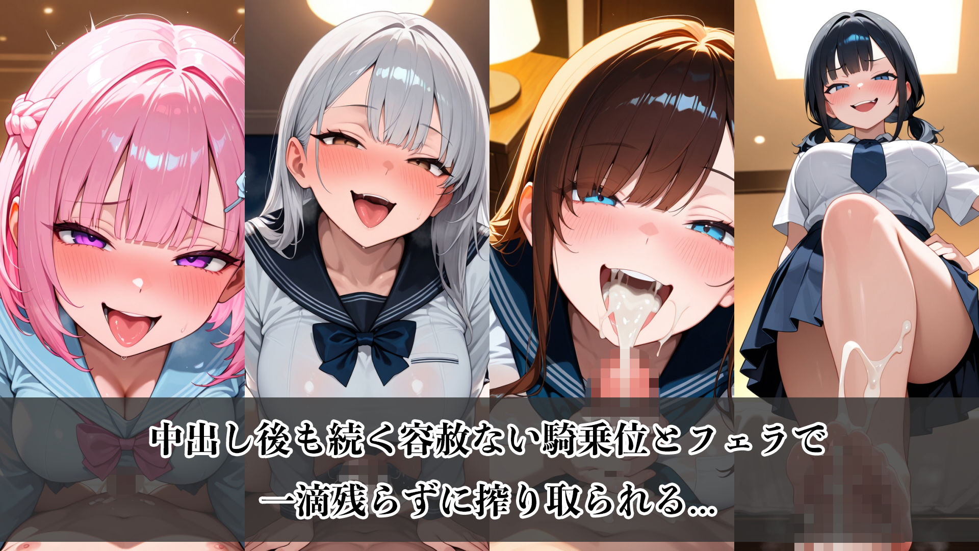 年下制服女子の秘密支配〜夜のホテルで惨めに搾り尽くされる快楽地獄〜 サンプル5ページ目