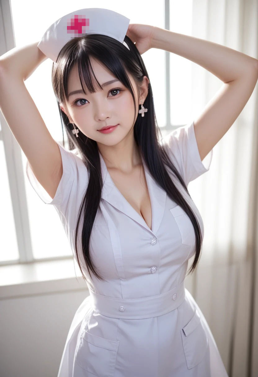 巨乳ナースの誘惑ポーズ集 145枚完全収録 サンプル2ページ目