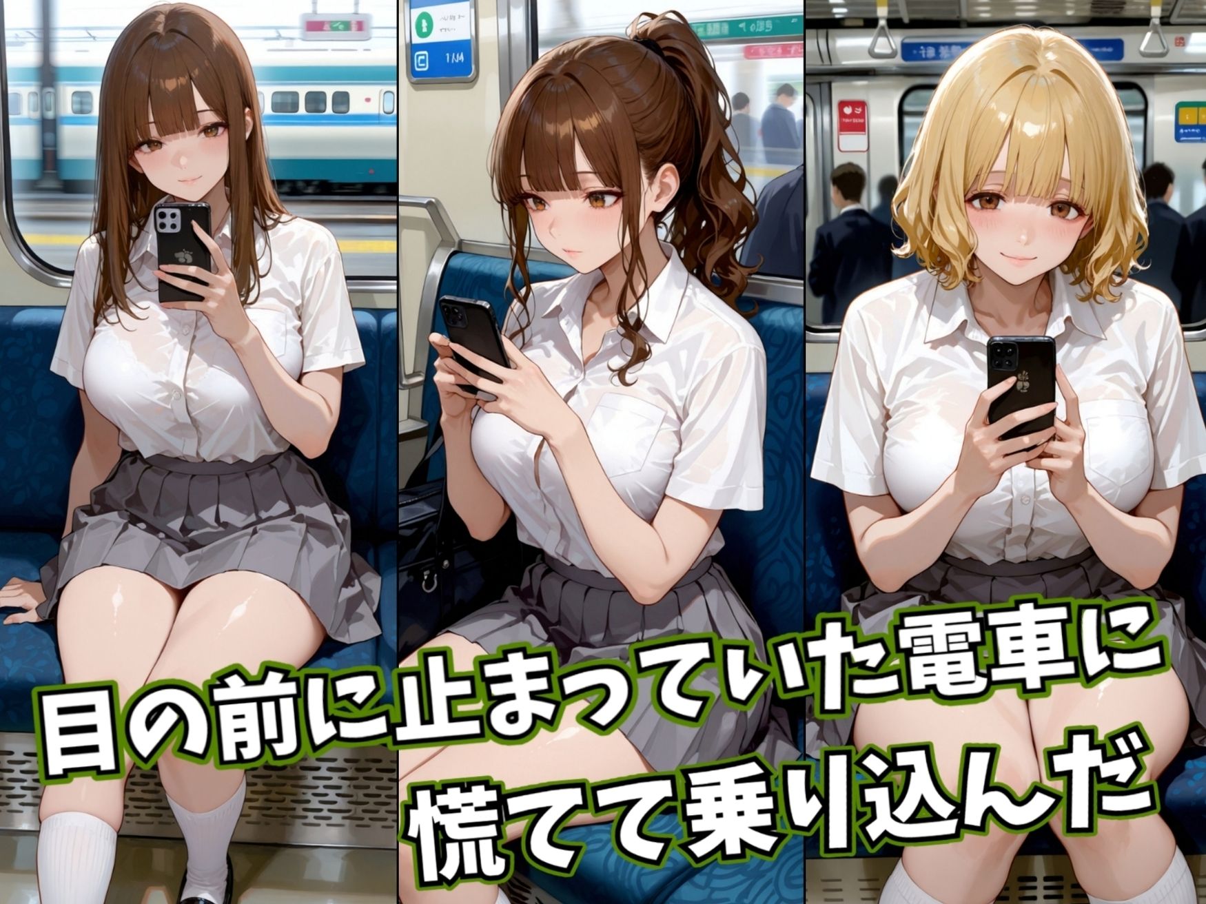 無限射精電車 〜次の停車駅は…君の奥〜Vol.2 サンプル5ページ目