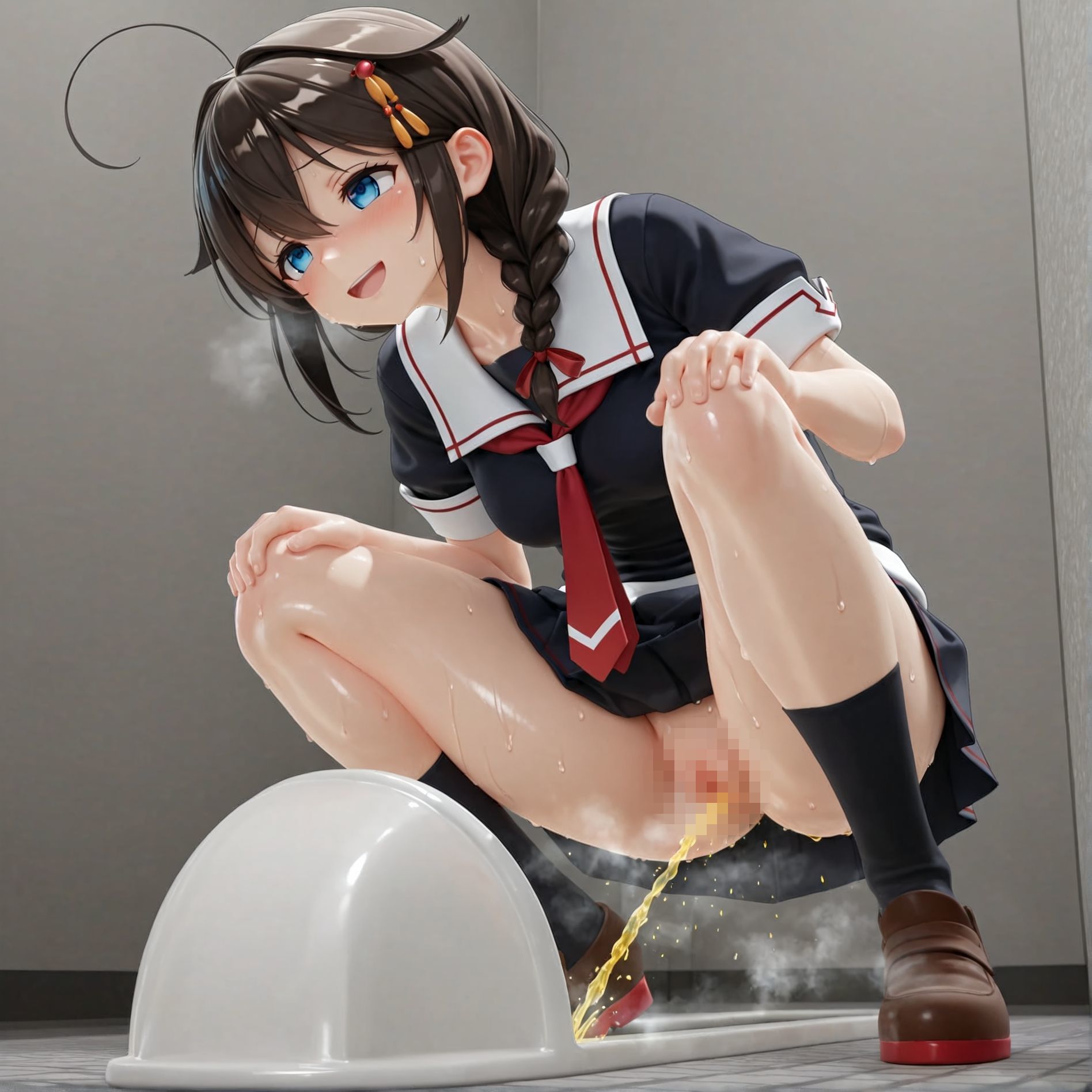 艦〇放尿集ver2 サンプル4ページ目