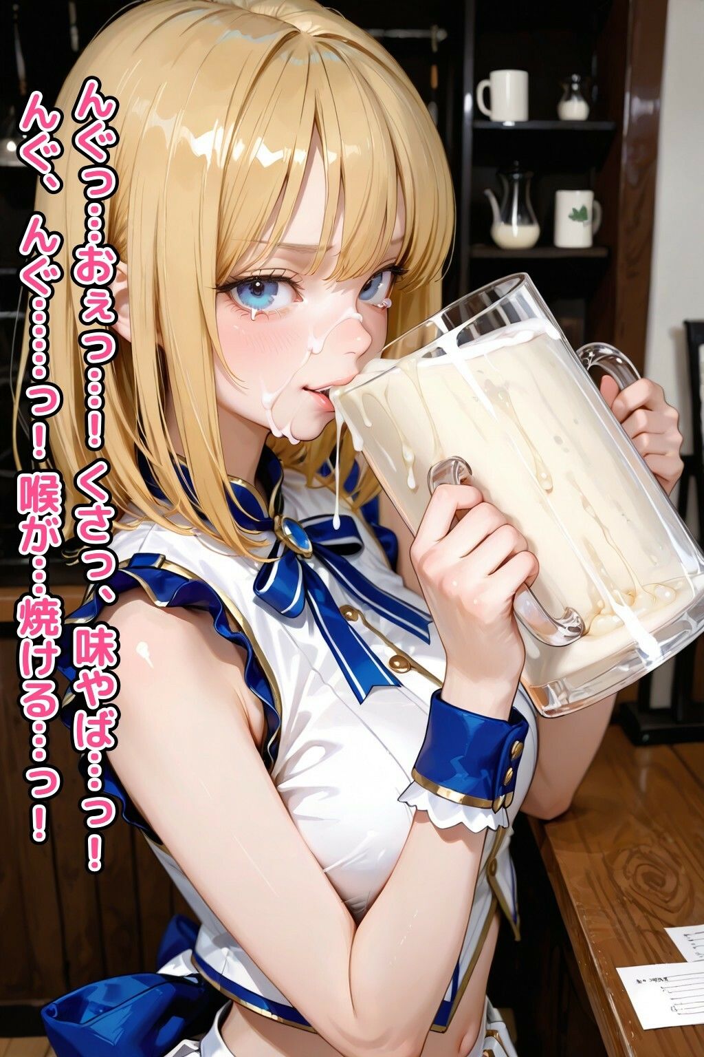 篠崎美玖の「全穴満タン・機能不全」 〜褒められて伸びるつもりが、感度良すぎて溢れちゃいました〜【ごっくん】【アナルゼリー】【触手産卵】【CDZ】 サンプル2ページ目