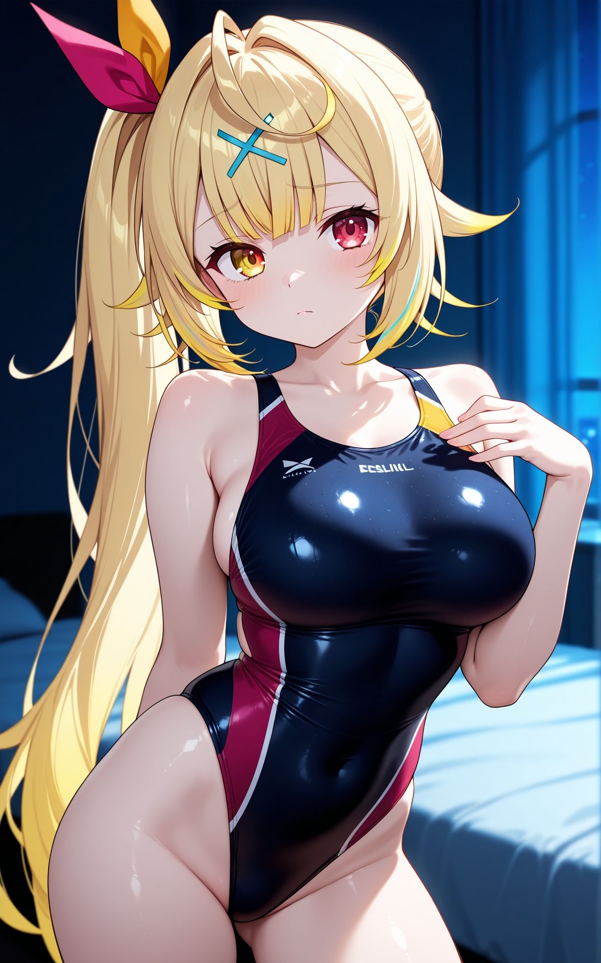 競泳水着部 星◯サ◯編 サンプル1ページ目