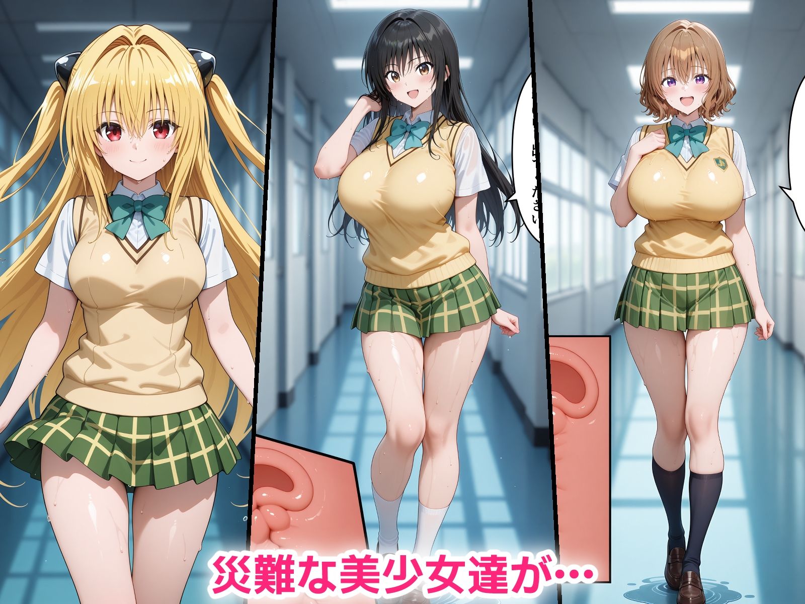 催●おじさんに寝取られる！と〇〇る美少女たち〜全員メス堕ち・孕ませ〜 サンプル1ページ目