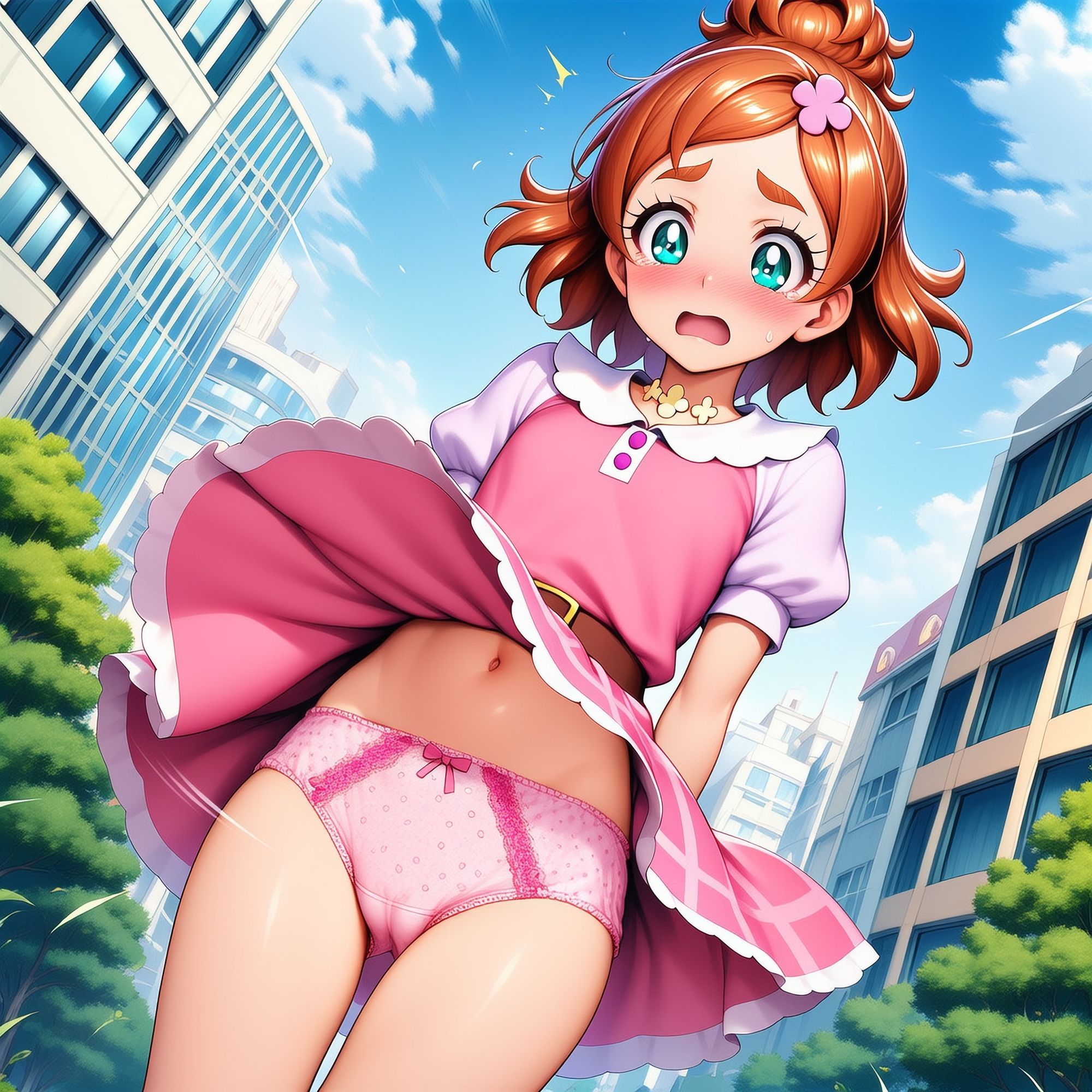 ラッキースケヘ？  Go！フ？？？ンセスフ？？？キュア サンプル1ページ目
