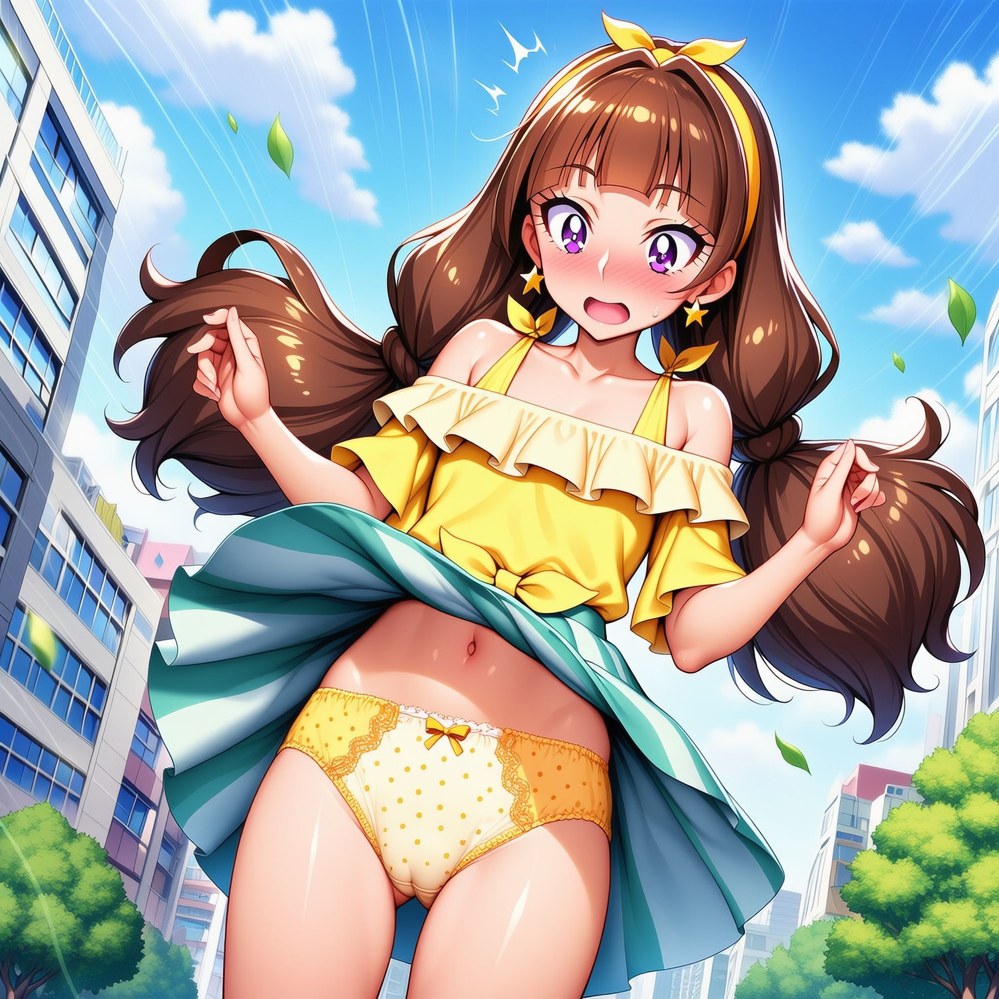 ラッキースケヘ？  Go！フ？？？ンセスフ？？？キュア サンプル4ページ目