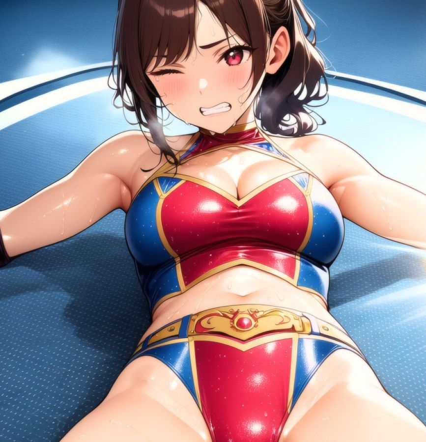 戦う！天崎美姫 プロレスバトル サンプル5ページ目