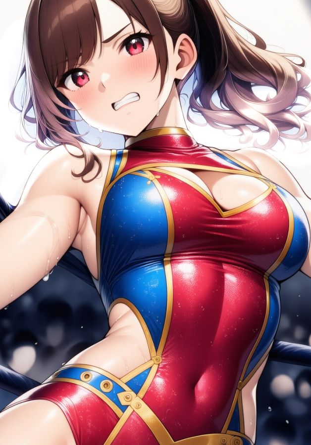 戦う！天崎美姫 プロレスバトル サンプル7ページ目