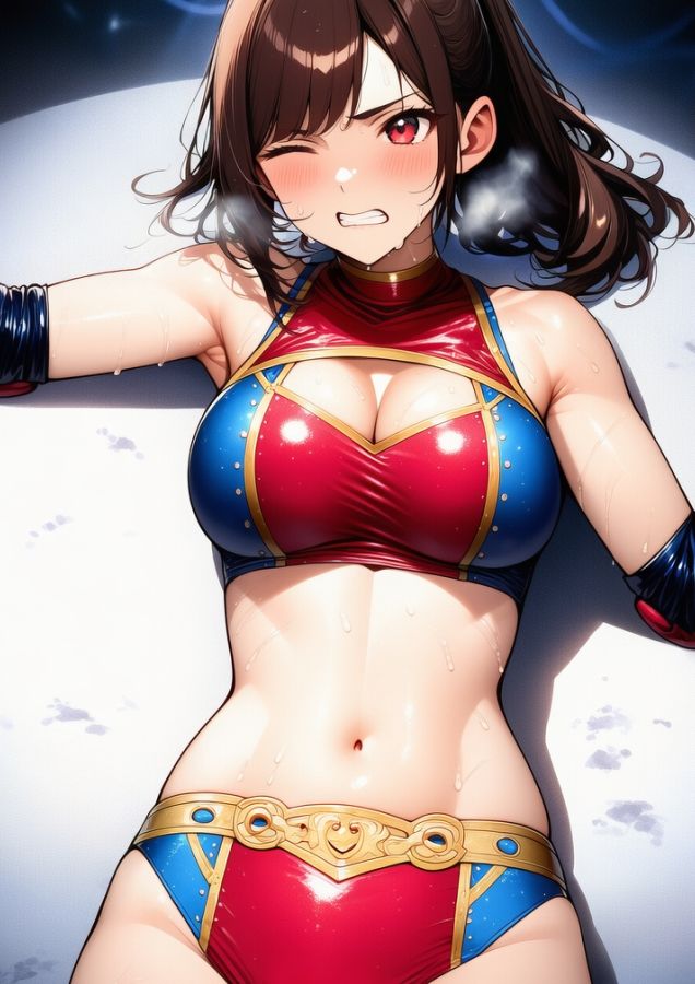 戦う！天崎美姫 プロレスバトル サンプル9ページ目
