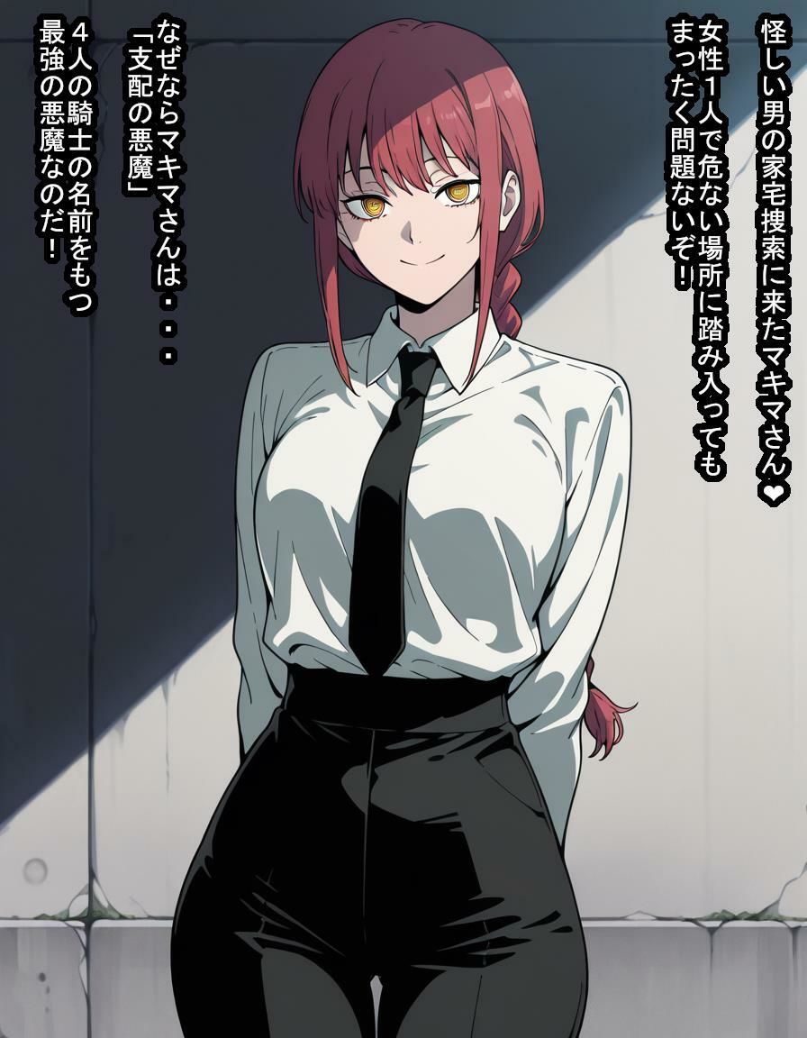 「支配の悪魔」マキ〇さんが種付けおじさんに即敗北して子袋を支配されて人間ごときの子を産む話 サンプル2ページ目