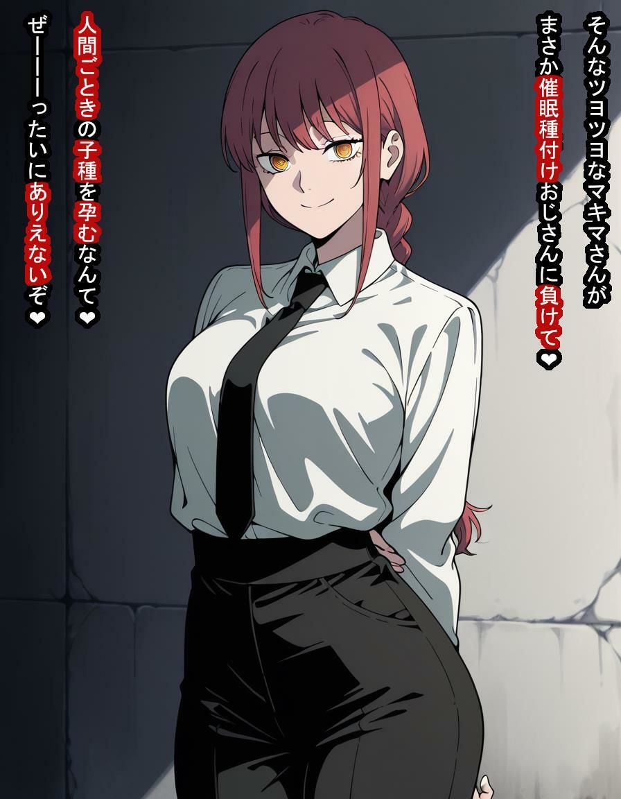 「支配の悪魔」マキ〇さんが種付けおじさんに即敗北して子袋を支配されて人間ごときの子を産む話 サンプル3ページ目