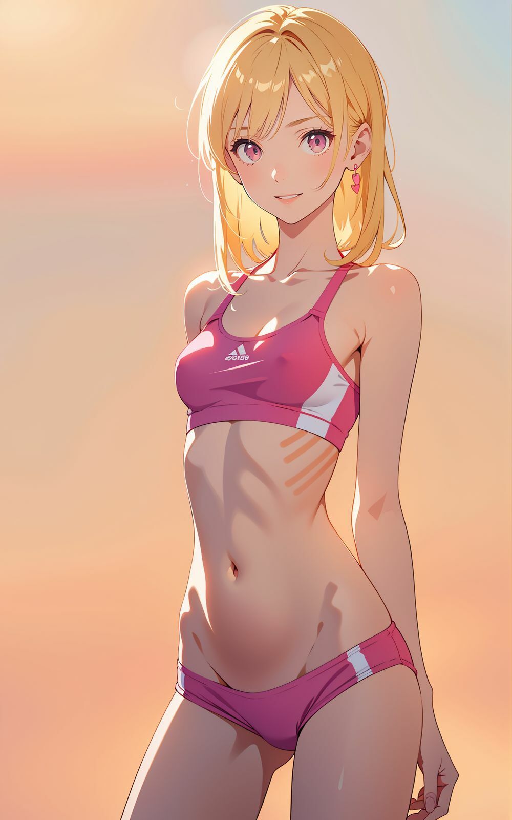 AIイラスト スポブラ サンプル1ページ目