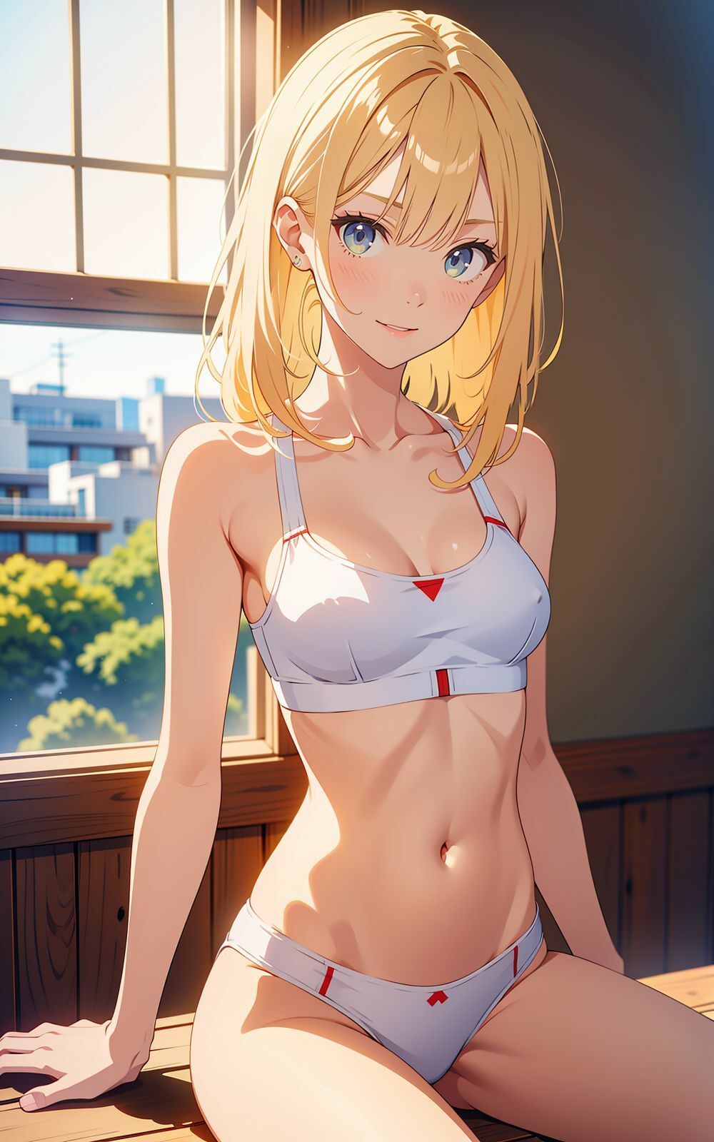 AIイラスト スポブラ サンプル3ページ目
