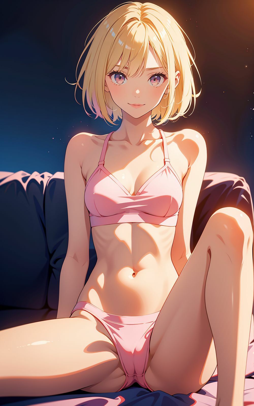 AIイラスト スポブラ サンプル4ページ目