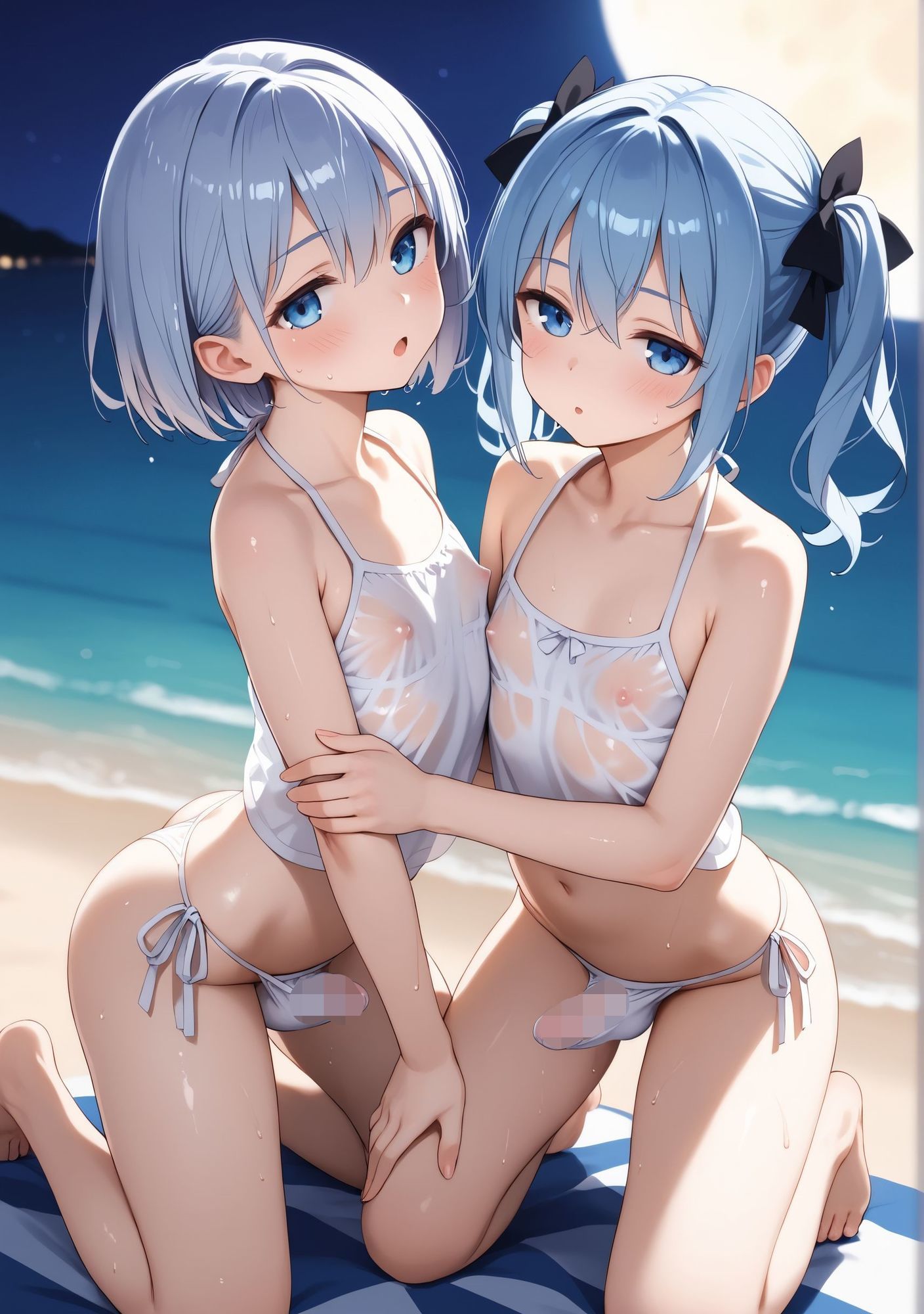男の子でもいいですか？男の娘×男の娘 イチャイチャver. サンプル2ページ目