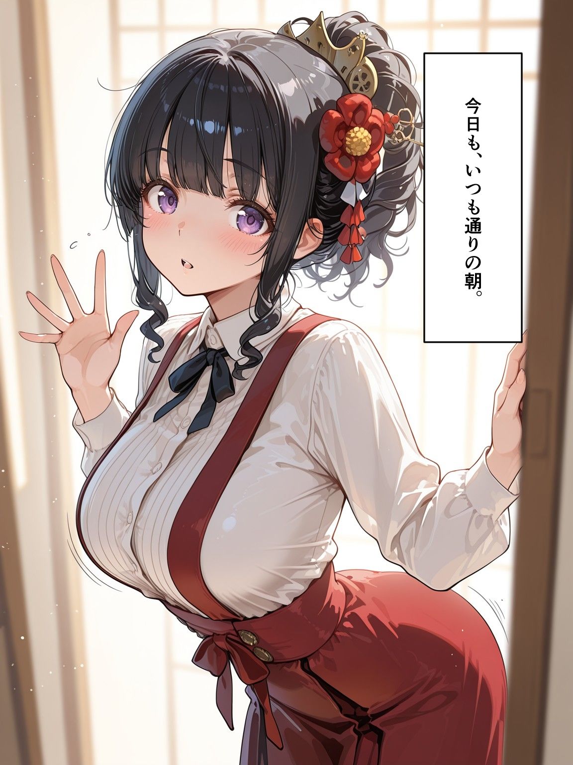 あなたを見送った朝に サンプル1ページ目
