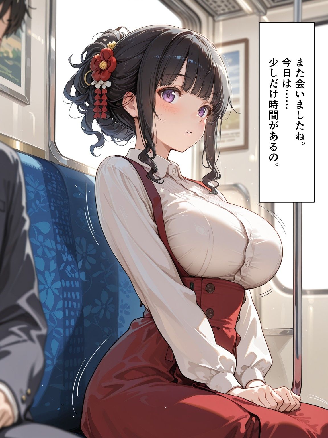 あなたを見送った朝に サンプル2ページ目