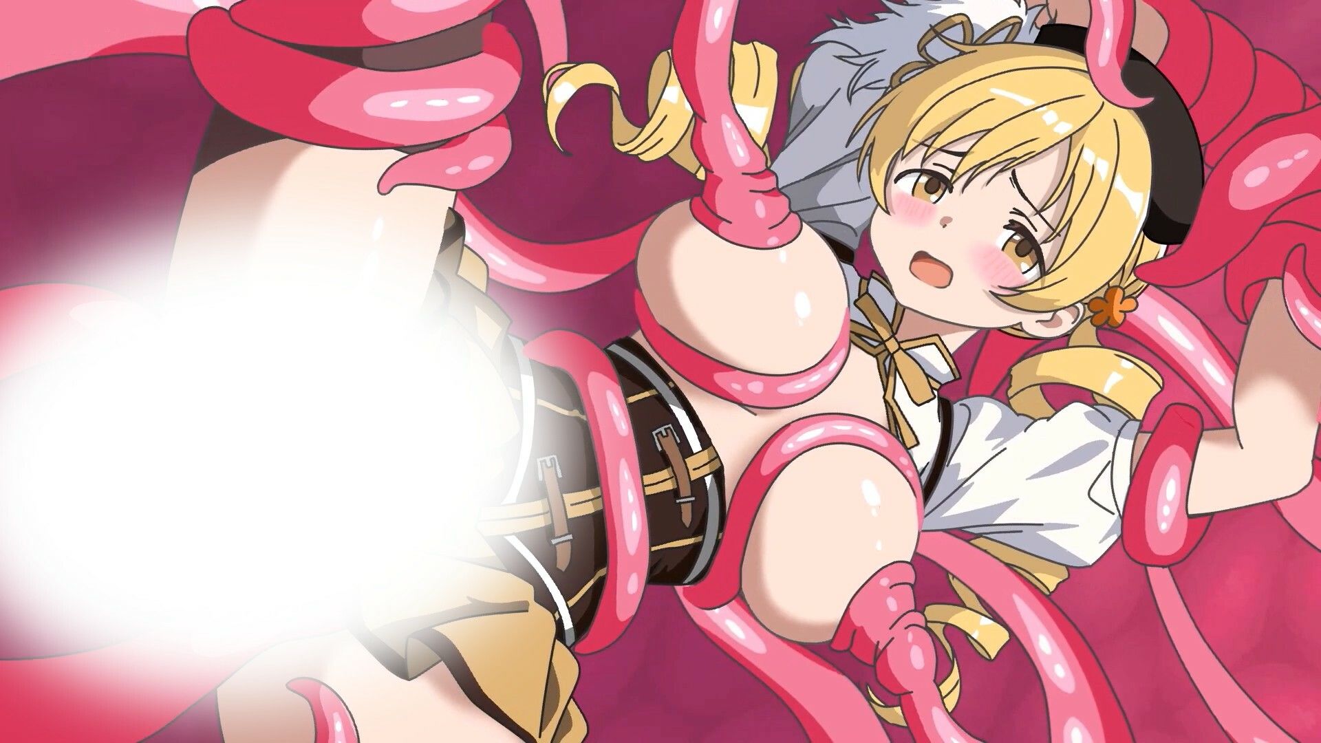 【Live2Dアニメ】触手の魔女に捕まるマミさん サンプル4ページ目