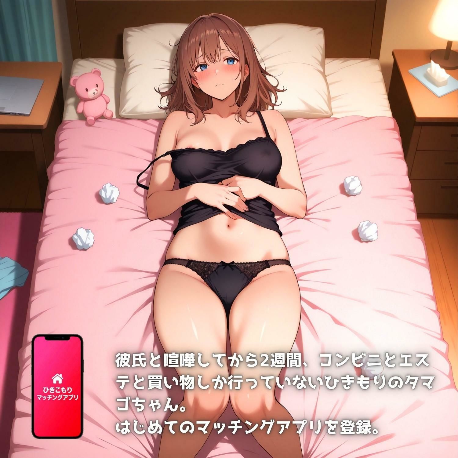 ひきこもりマッチングアプリ3 サンプル3ページ目
