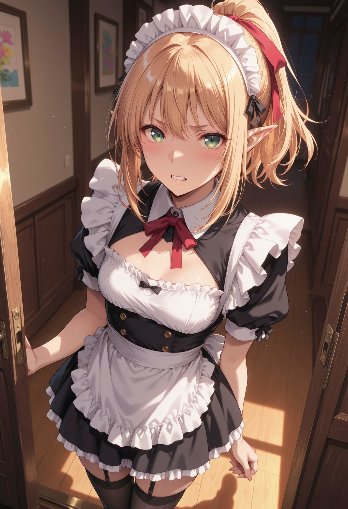 エルフのメイドさん熱烈ご奉仕10 サンプル1ページ目