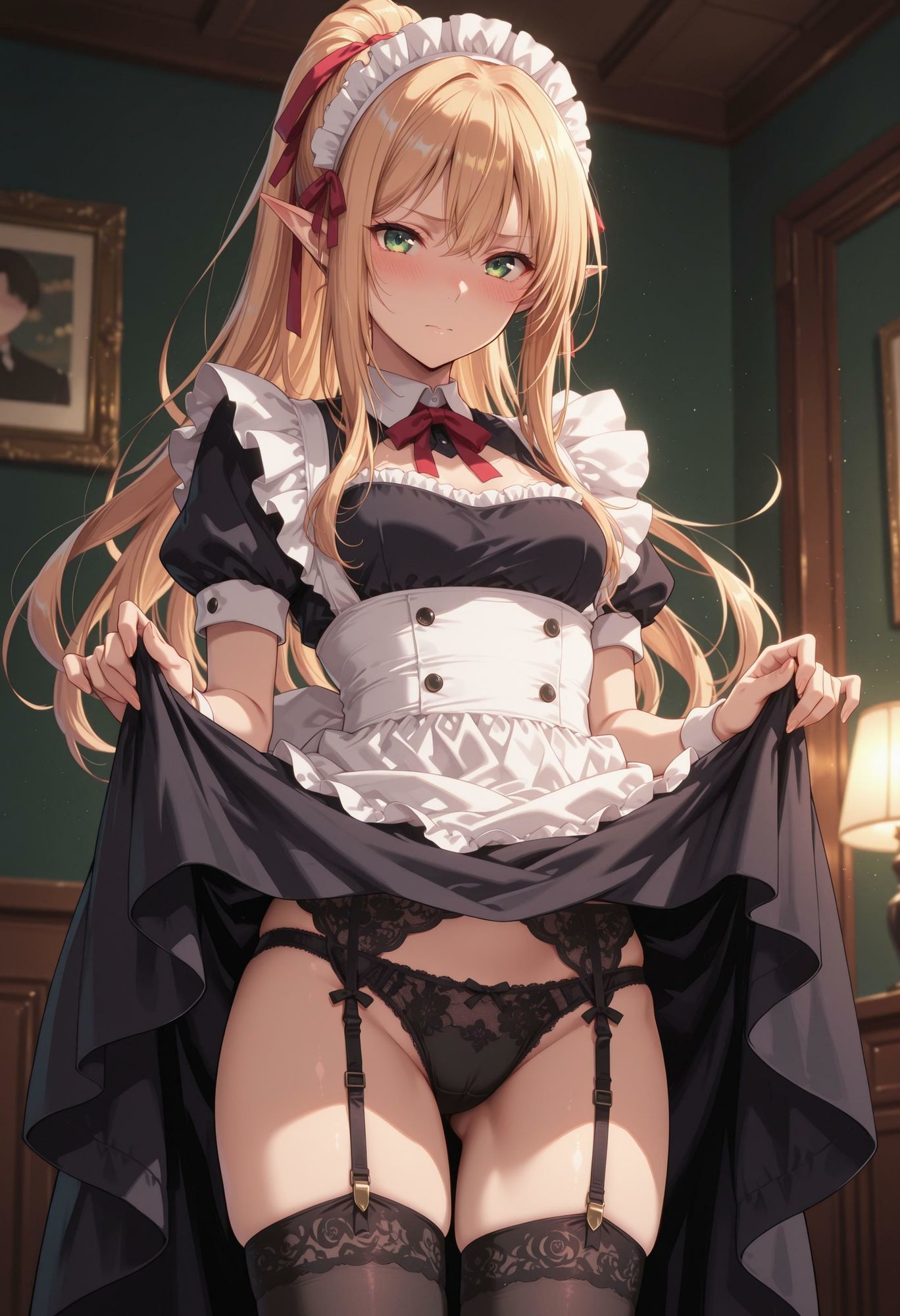 エルフのメイドさん熱烈ご奉仕10 サンプル2ページ目