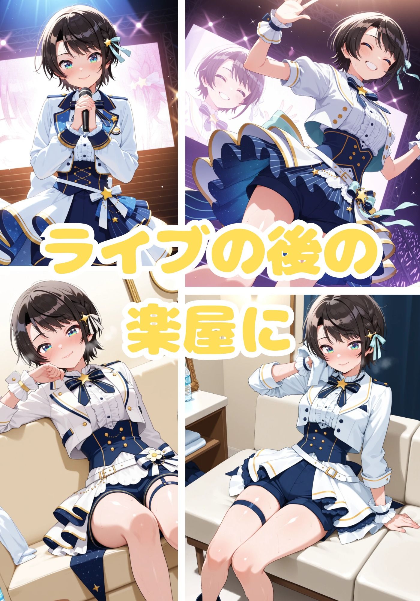 大空ス〇ルと厄介ファン サンプル1ページ目