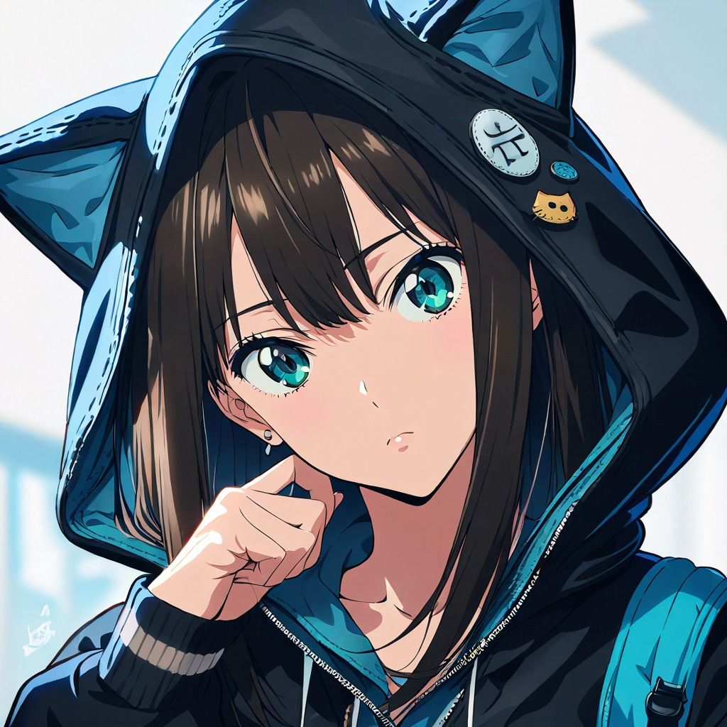ねこみみパーカーガールズ サンプル1ページ目