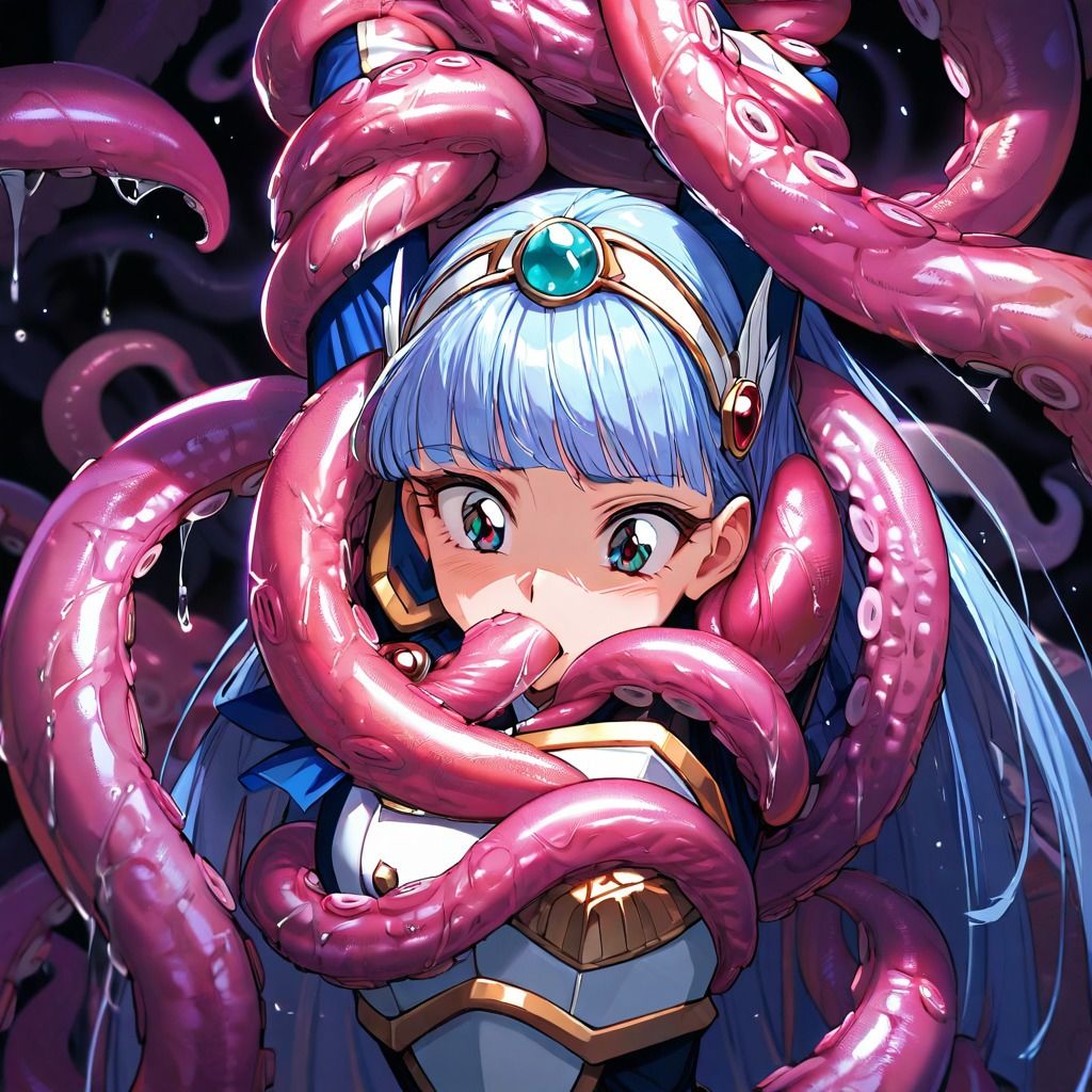 触手輪●  魔法騎士ウミ サンプル4ページ目