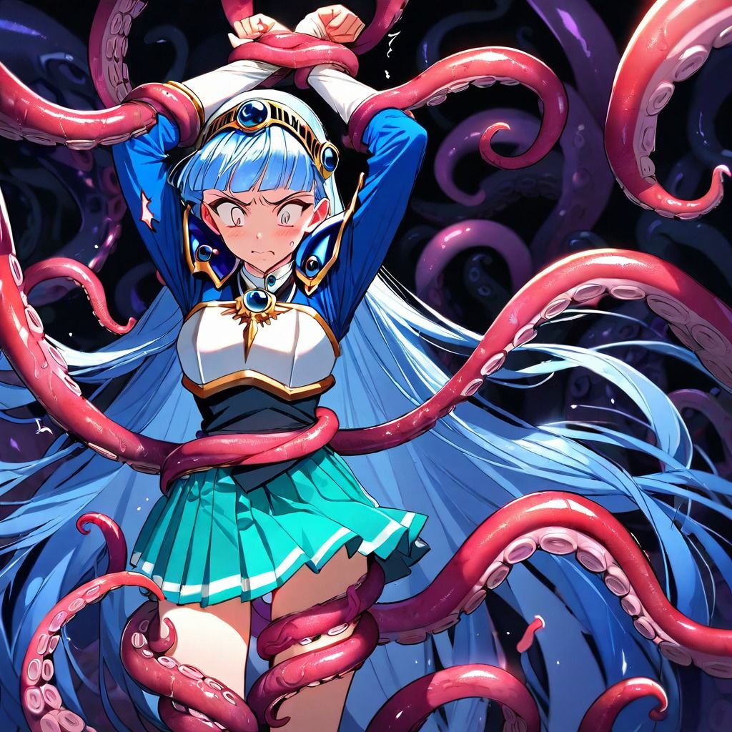 触手輪●  魔法騎士ウミ サンプル6ページ目