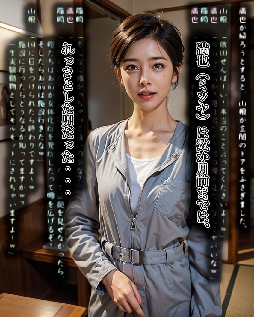 女体化症を発症した男の物語 サンプル4ページ目