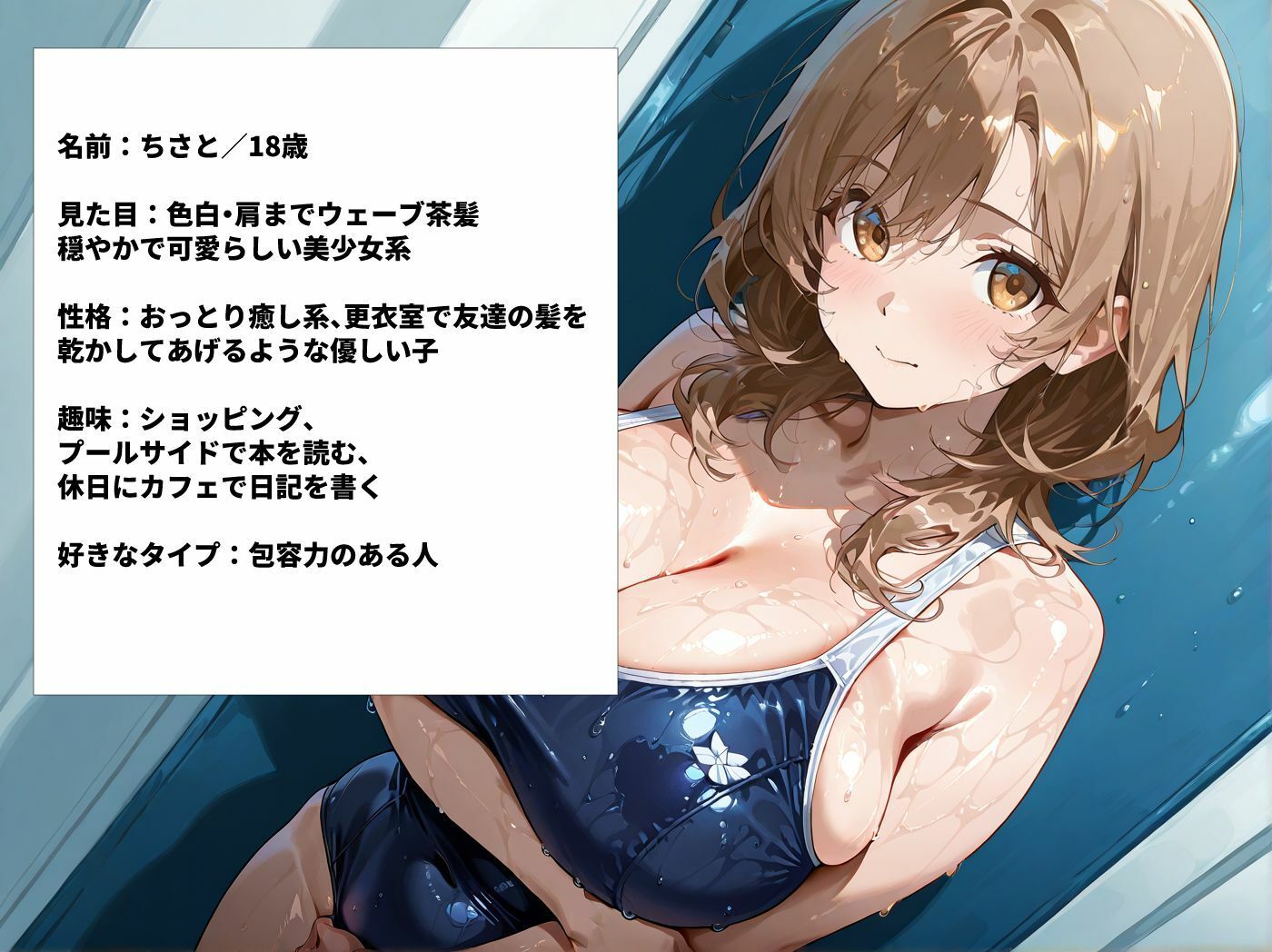 巨乳スク水の水泳部員を順番に呼び出しずぶ濡れセックス サンプル4ページ目