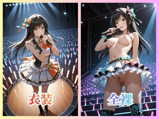 アイドルのファンサービス いつも応援ありがとう！ 古手〇唯 サンプル1ページ目