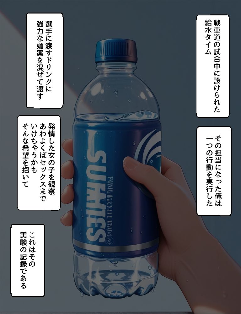 ハメパン〇ァー〜試合中に媚薬飲ませて観察してみた〜 サンプル3ページ目