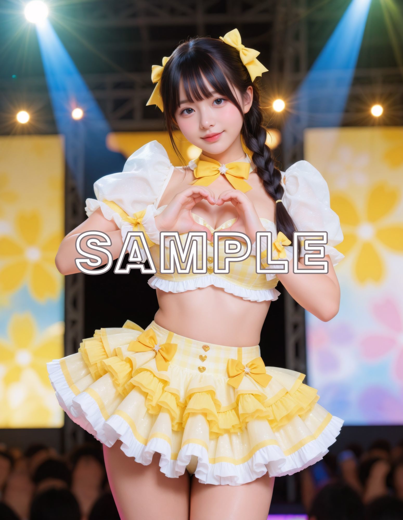 人気アイドルのご奉仕ファン感謝祭 サンプル1ページ目