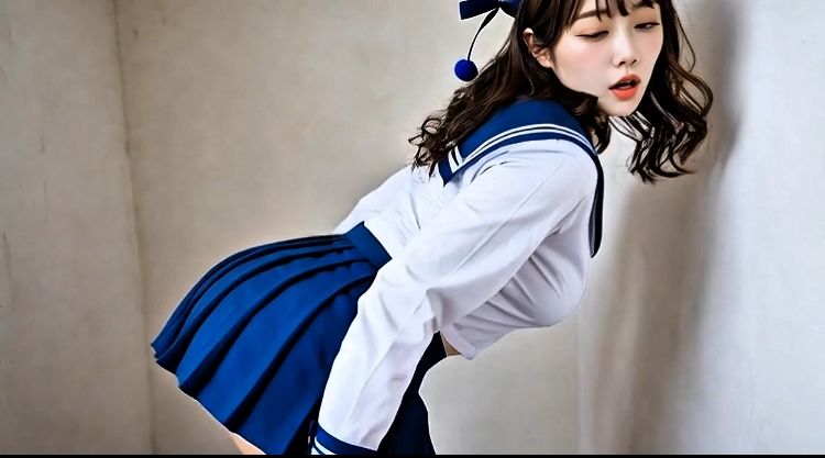 No.001  JKデカ尻動画 〜尻フェチ専用 ムチムチ制服尻30分耐久〜 サンプル4ページ目
