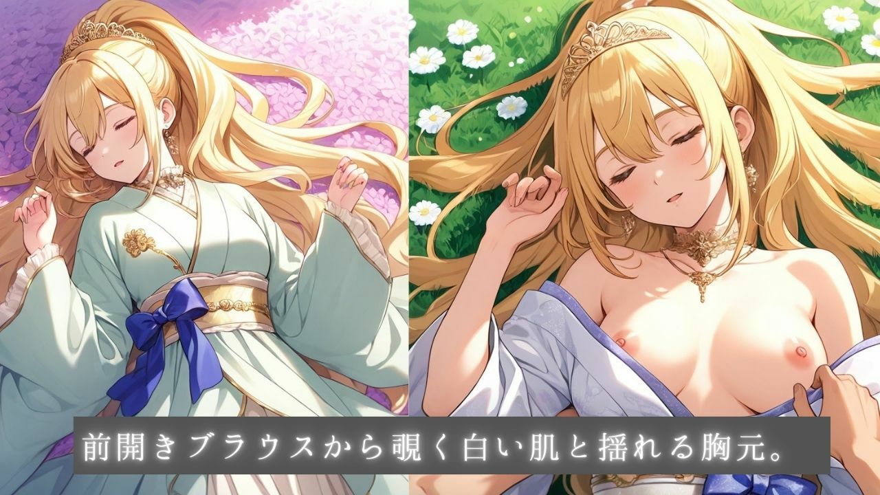 清純プリンセスの着エロ睡眠2 〜眠り姫の衣装をひとつずつほどく夜〜 サンプル5ページ目