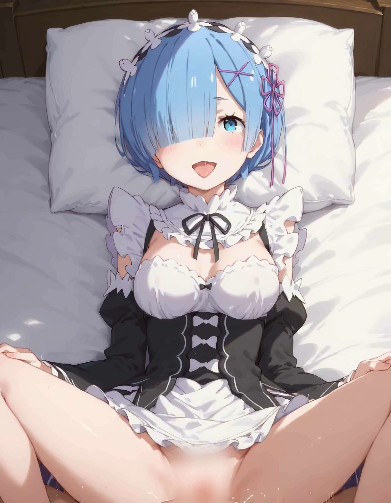 レムちゃんとえっち〜ぬるぬる神アニメ〜 サンプル2ページ目