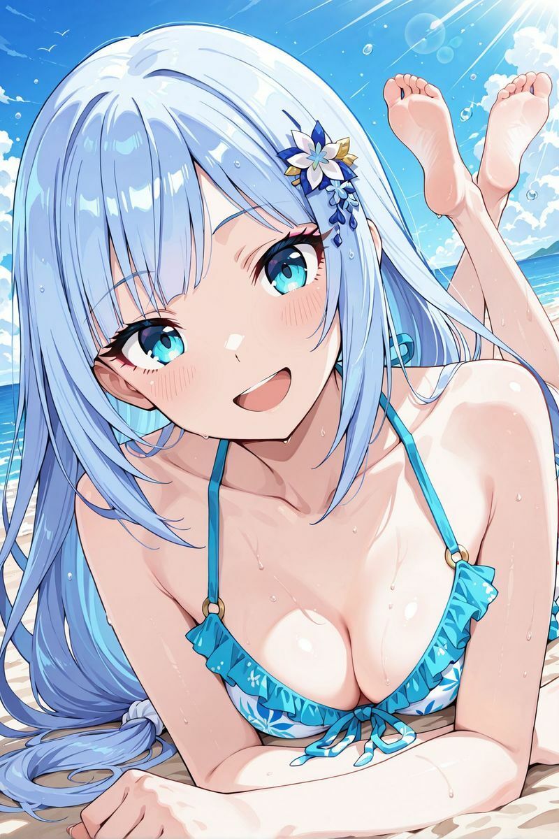 アイドル○スター  水着に着替えたら4 サンプル5ページ目