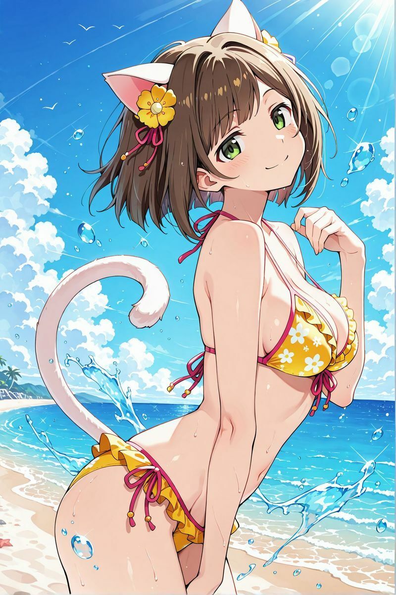 アイドル○スター  水着に着替えたら4 サンプル7ページ目