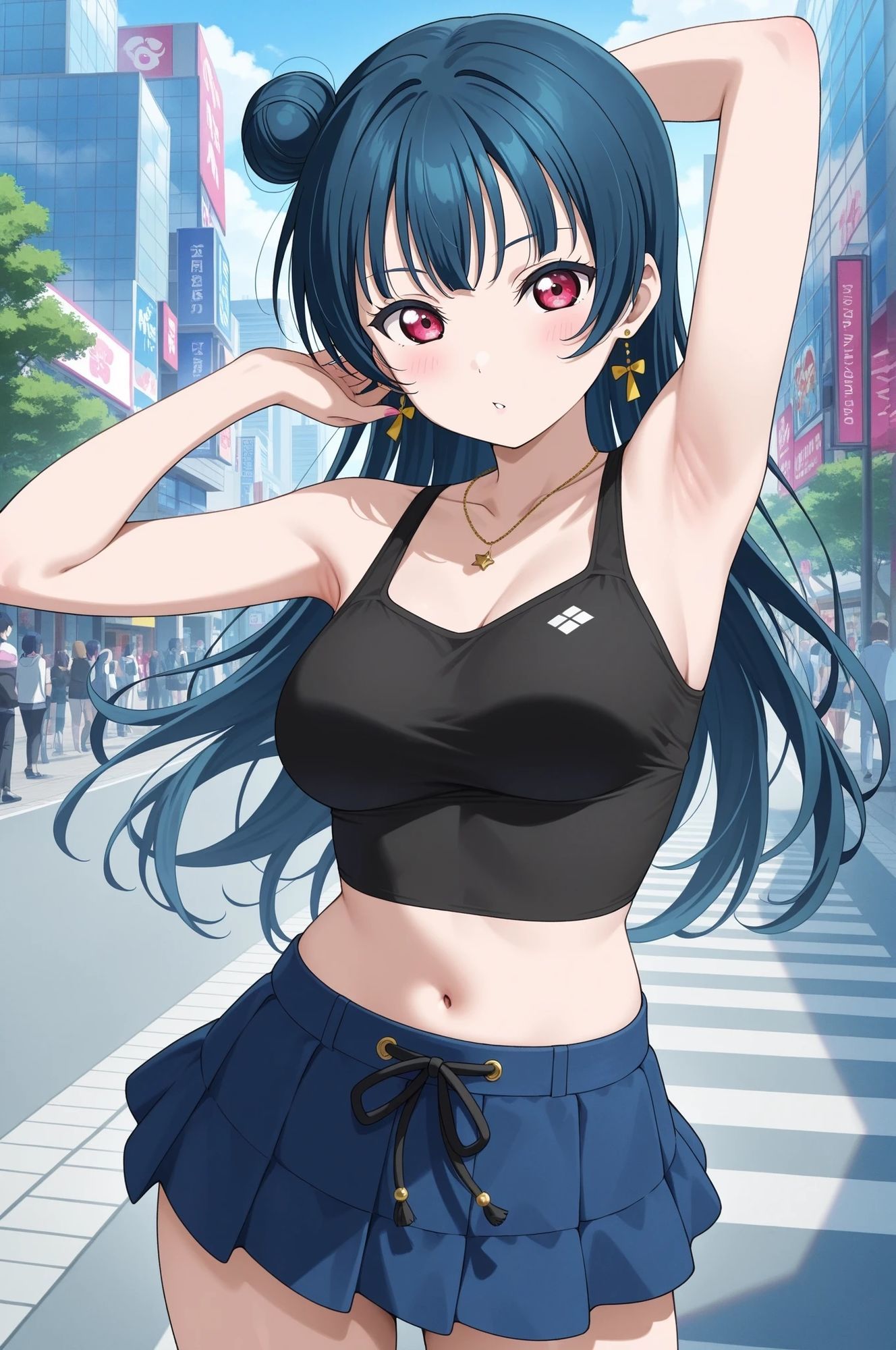 虹かけ誌   ラブライブ！  イラスト集30 津島善子 サンプル8ページ目
