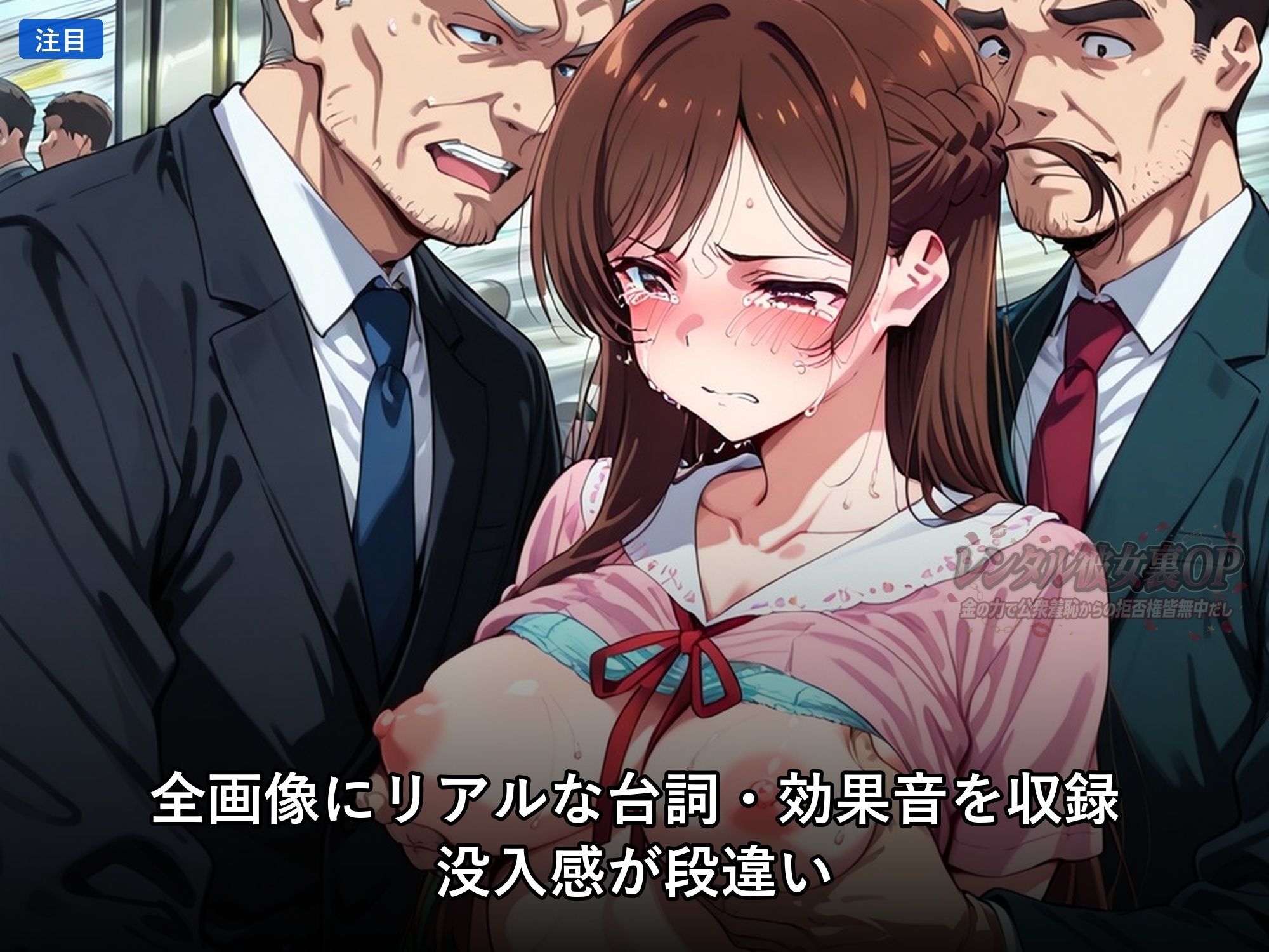 レンタル彼女裏OP   金の力で堕とされる高嶺の花 〜拒否権なし！中だし不可避デート〜 サンプル1ページ目