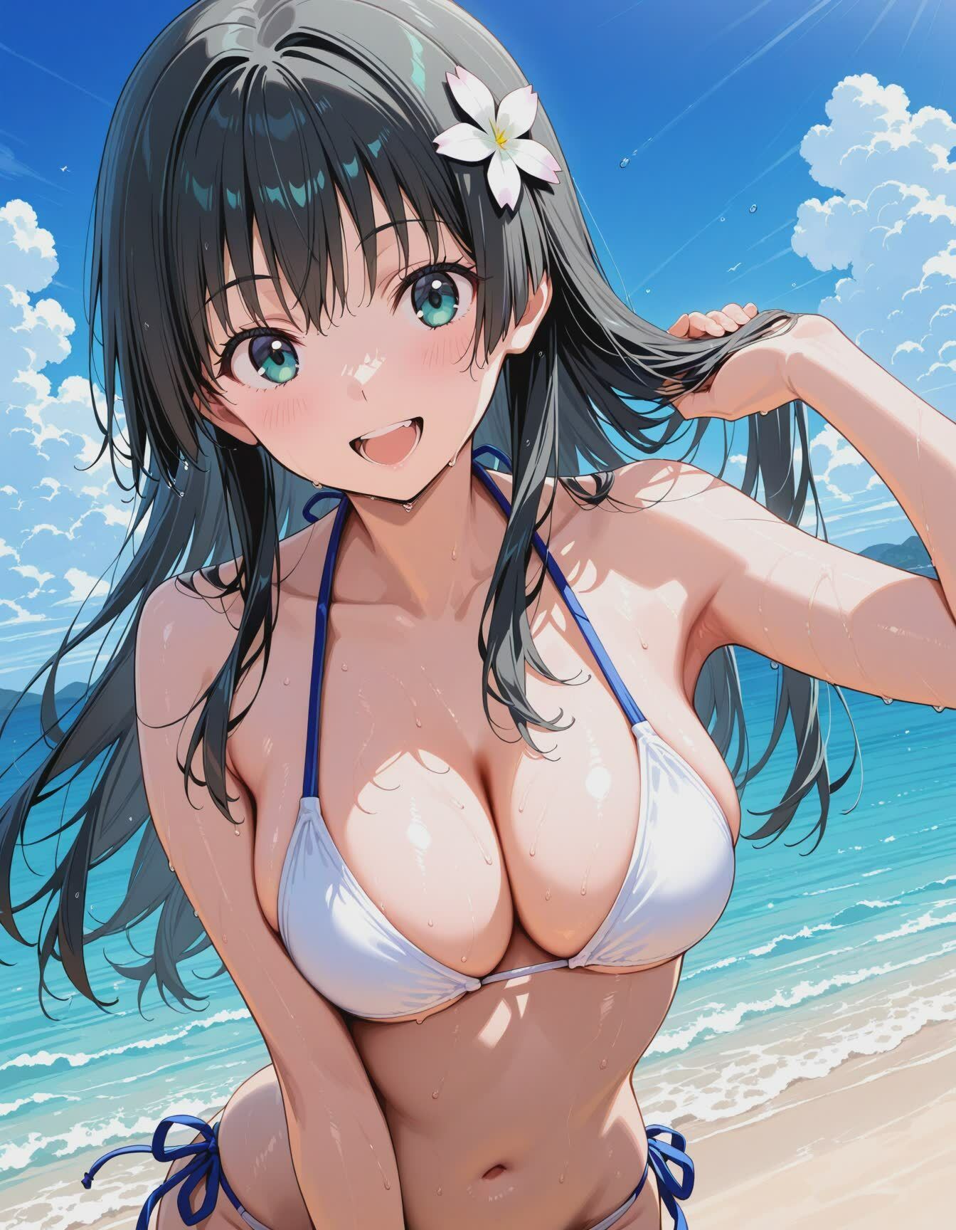 佐天さんと、いっぱいエッチなじかん サンプル2ページ目