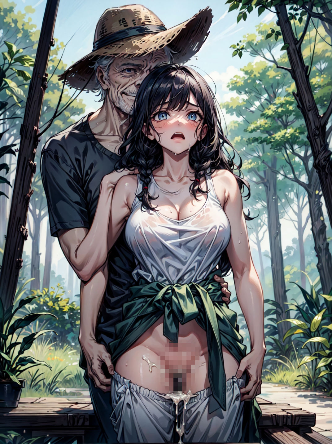 ソロキャンプ中に管理人に犯●れた女子大生2 サンプル3ページ目