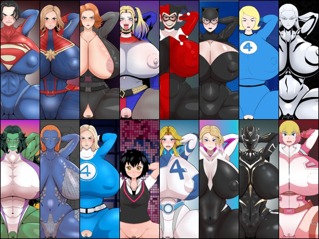 アメコミそくおち サンプル2ページ目