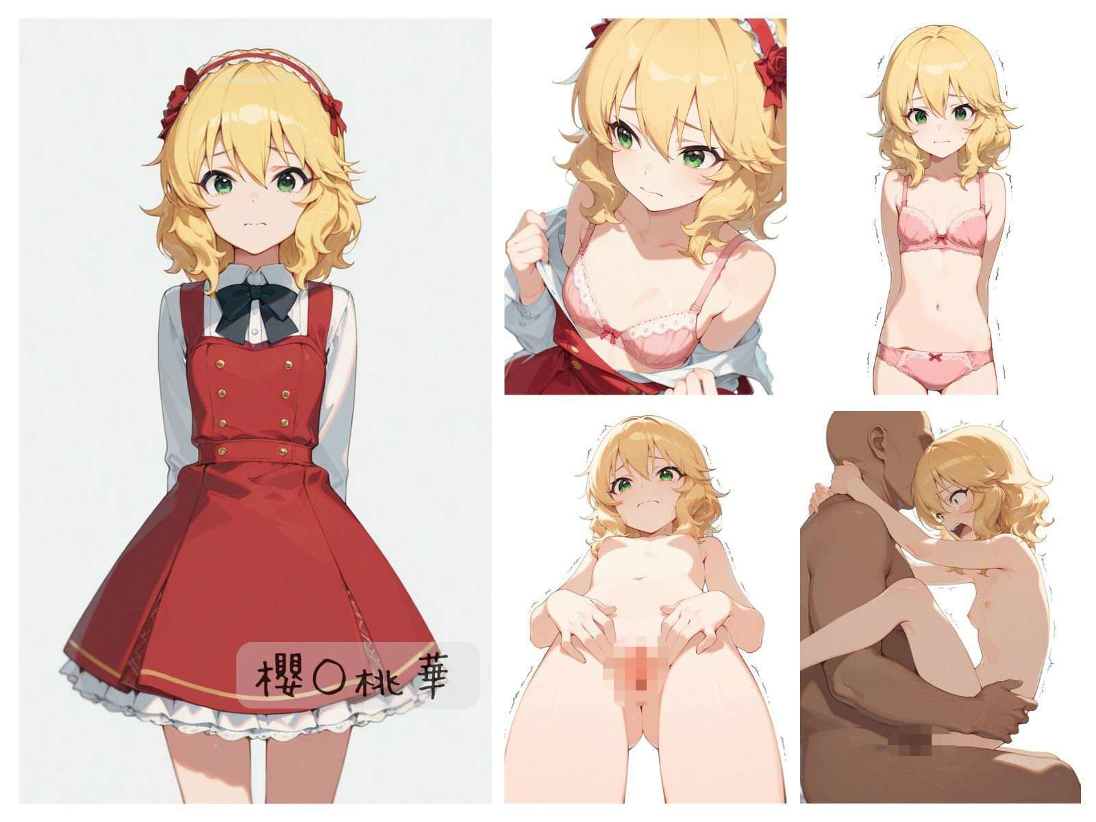 シンデレラアイドル全裸図鑑 Cute編 サンプル4ページ目