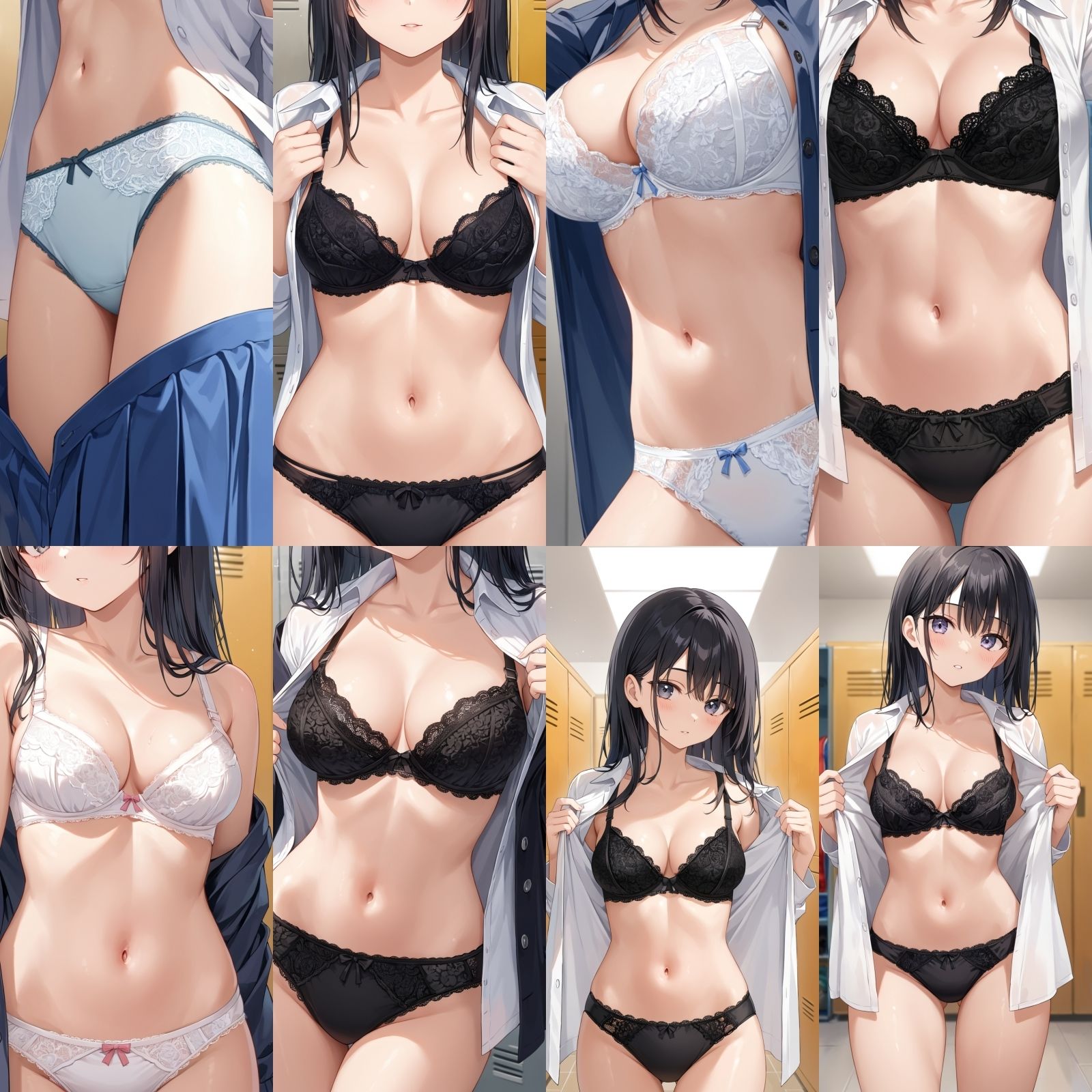 【J〇盗撮】シャツ脱ぎレース下着【500枚】 サンプル5ページ目