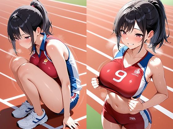 爆乳陸上部女子 顧問専用生オナホ サンプル1ページ目