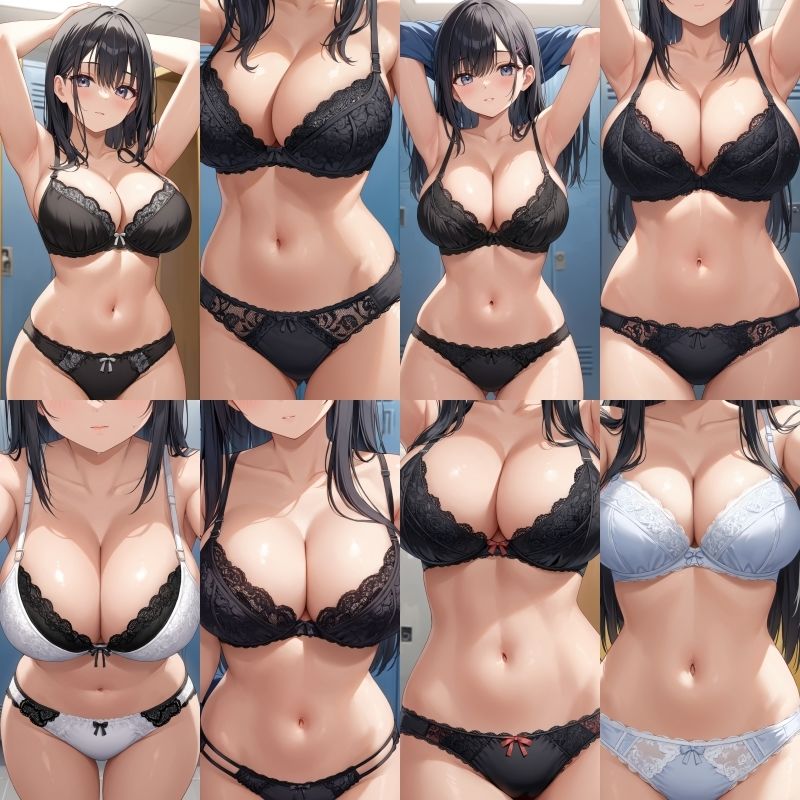 【女子更衣室盗撮】巨乳J〇レース下着【500枚】Vol.1-2 サンプル4ページ目
