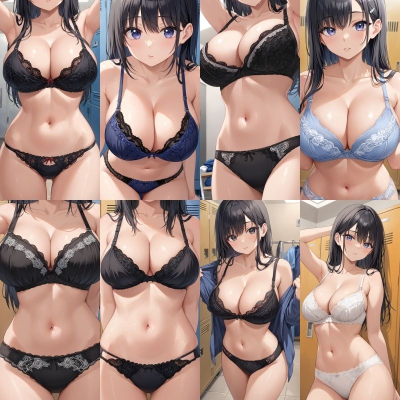 【女子更衣室盗撮】巨乳J〇レース下着【500枚】Vol.1-2 サンプル5ページ目