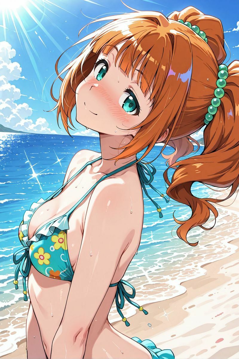 アイドル○スター  水着に着替えたら5 サンプル1ページ目